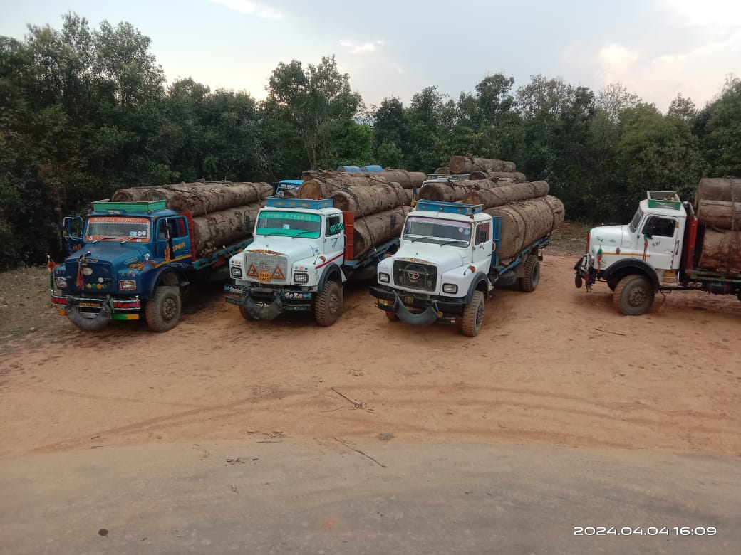 DrLamtinthangHk's tweet photo. Nongthongbam Dilip Meitei, Brother of Mr. @NBirenSingh, is free to ferry loads of timber from Myanmar even after @AmitShah announcement of scrapping FMR. Meanwhile, Mr. @NBirenSingh stated in the assembly that the same is yet to be scrapped. He wouldn't be ready to scrape FMR in expenses of his brother's illegal business. #NBirenFMRExposed

@rashtrapatibhvn @PMOIndia @INCIndia @RJDforIndia @samajwadiparty @IYC @nsui @SFI_CEC @kclangel @HansrajMeena @Polytikles @TeestaSetalvad @meipat @adgpi @Spearcorps @the_hindu @thewire_in @IndiaTodayNE @PTI_News