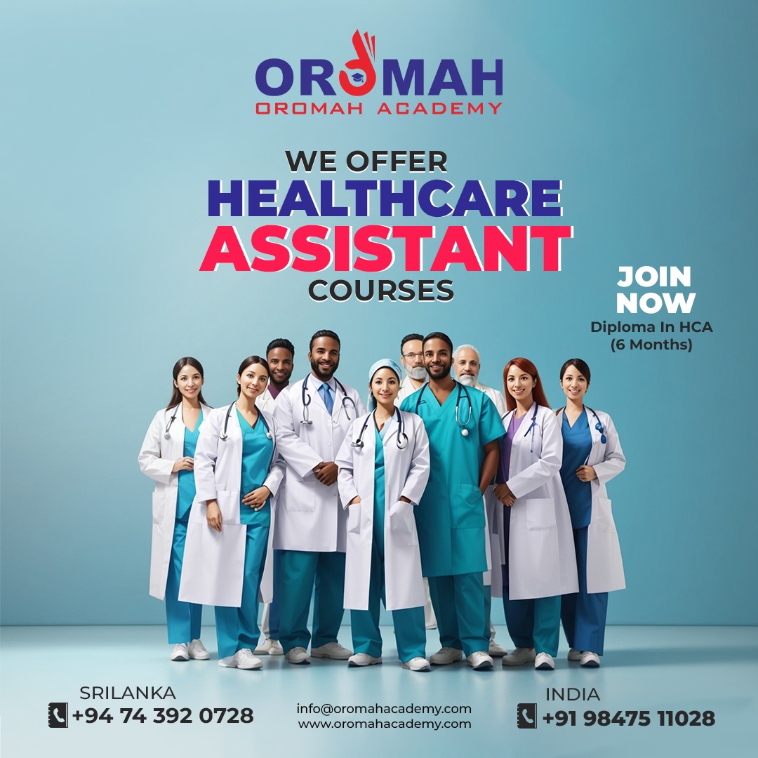 Dive into the world of healthcare with confidence through our Health Care Assistant Course at Oromah Academy.

#HealthcareCareer #HealthCareAssistant #OromahAcademy #Empowerment #UnlockPotential #FutureReady #HealthcareCommunity #SkillsDevelopment #Oromah #HealthcareProfessionals