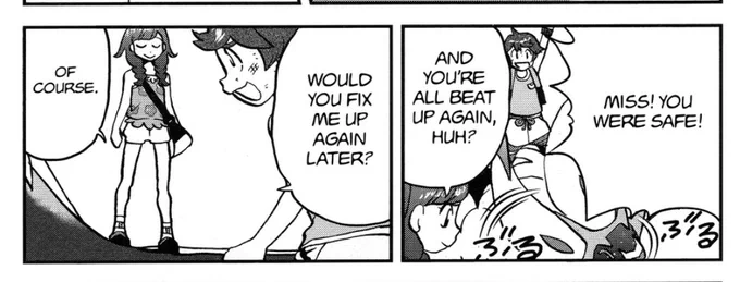 like look at this, he just got thrashed by Ultra fucking Necrozma and they're just like

"fix me up?"

"of course"

i love them sm 
