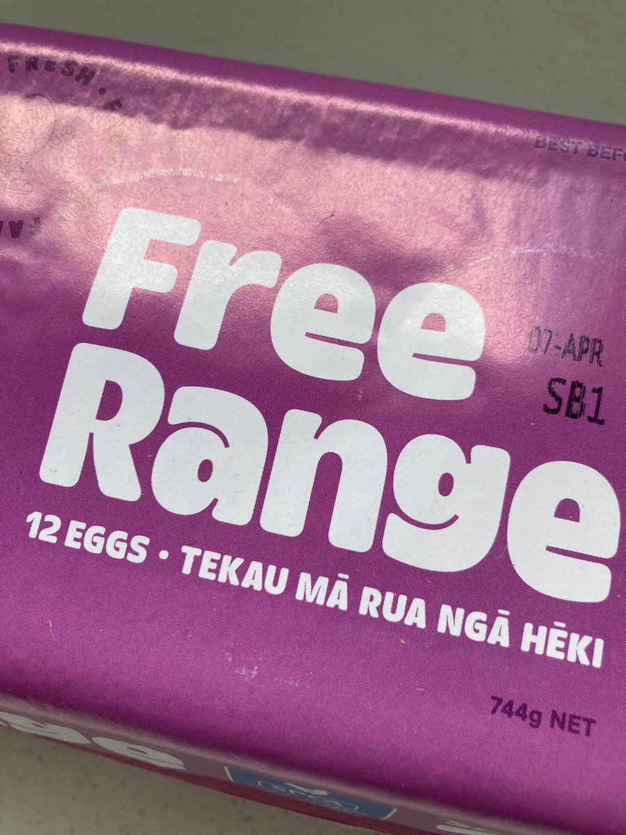 Nice to see te Reo Māori being used in new places. 🐣