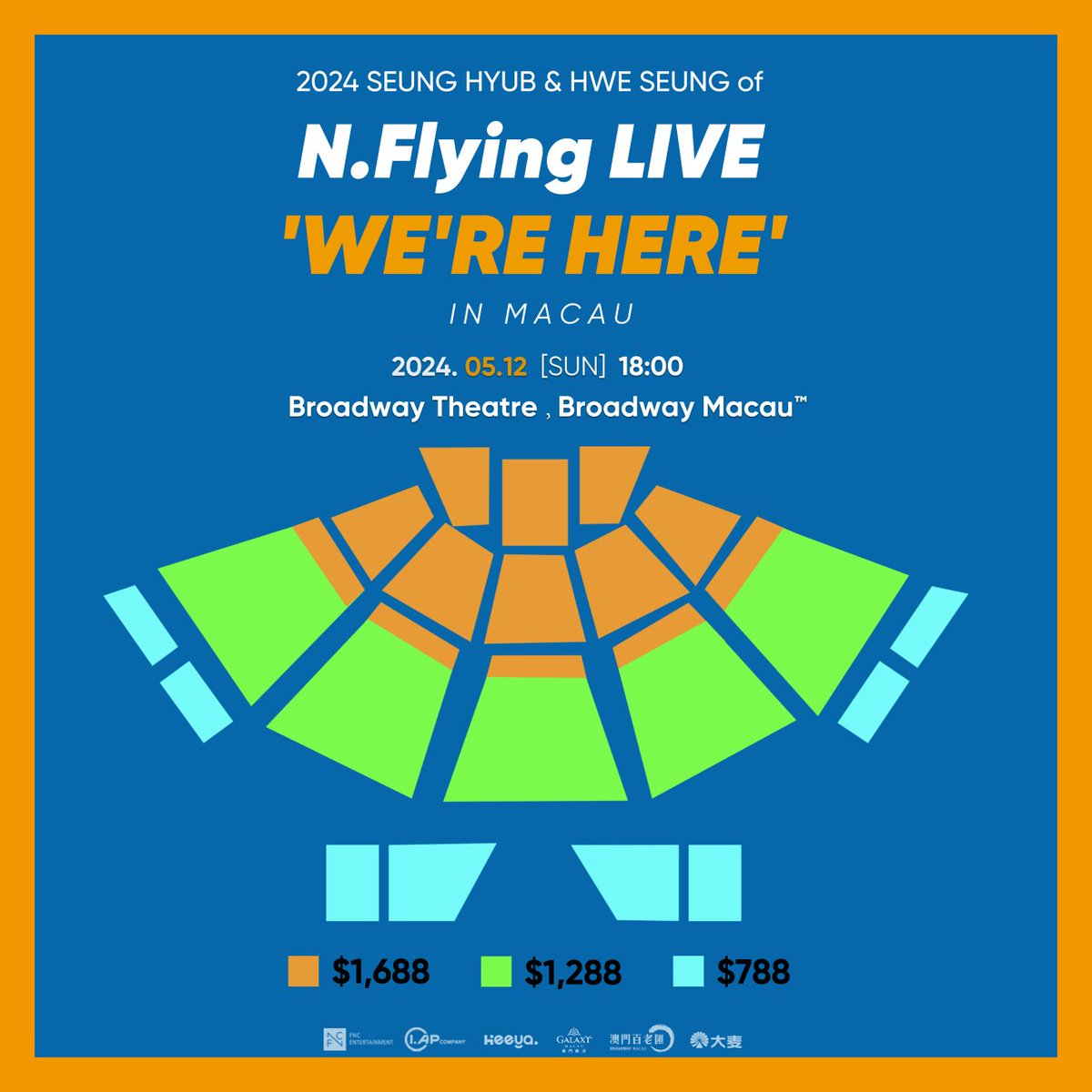 2024.05.12 2024 SEUNG HYUB & HWE SEUNG of N.Flying Live ‘WE’RE HERE’ IN MACAU 개최 안내 >> fncent.com/b/notice/58926 #NFlying #엔플라잉 #WEREHERE