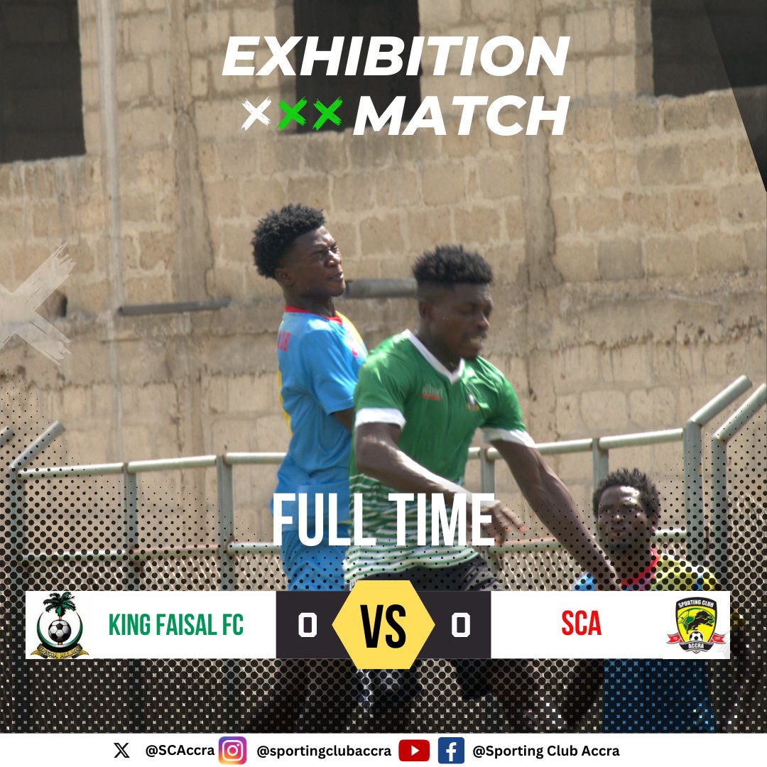 Stalemate ♟️ 
🆚 @kingfaisalfc_gh 

#friendlymatch #exhibition #bravewarriors #drawgame #kumasi #ejisu