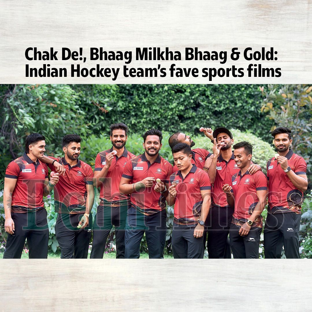 Days before jetting off to #Australia for a five-match Test series, the Indian men’s hockey team sat down with us to chat about their love for movies and sports Read: shorturl.at/hinV7