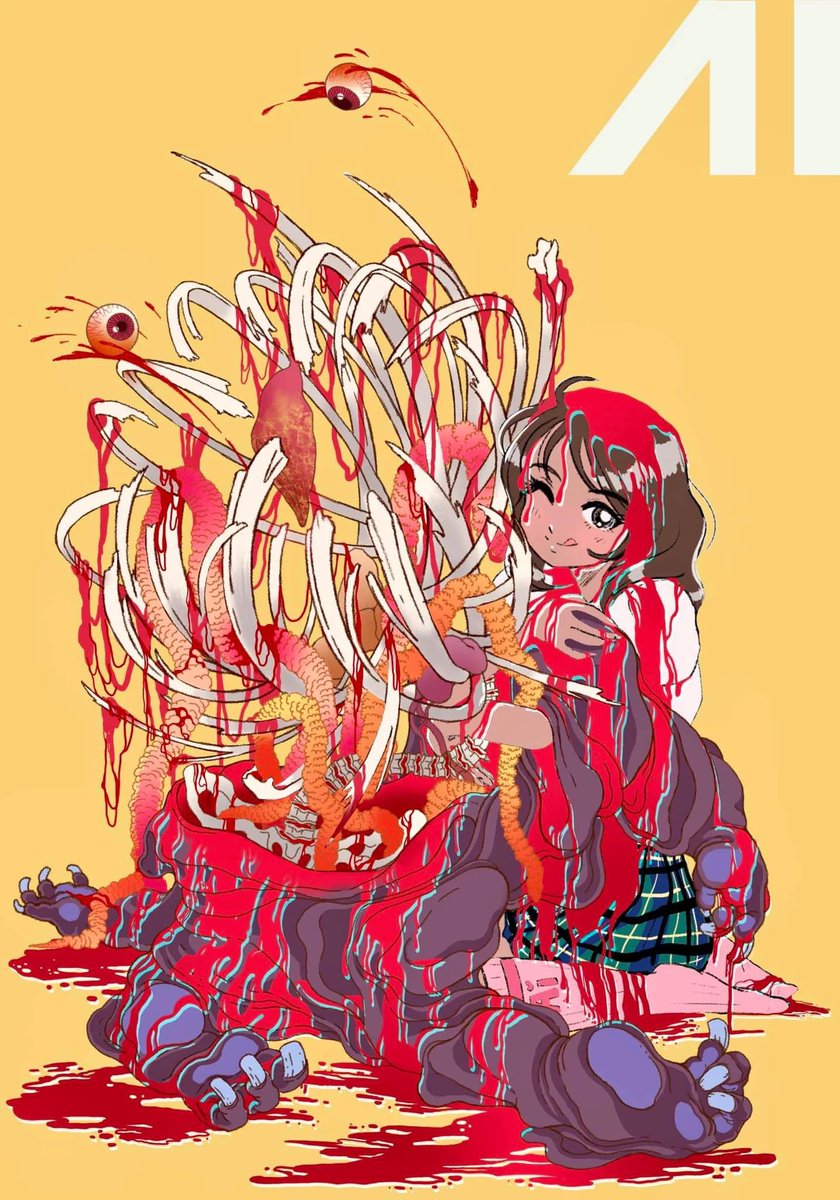 ai (愛♥︎) &amp; Bear Nō.02 

The Bear Hugger 

Love is lethal in a sense. 

$ETH 0.12 (1/1) 
Collaboration : Asis x Isreyah 

🔥🥵
#NFT #NFTartists 

🔗⬇️