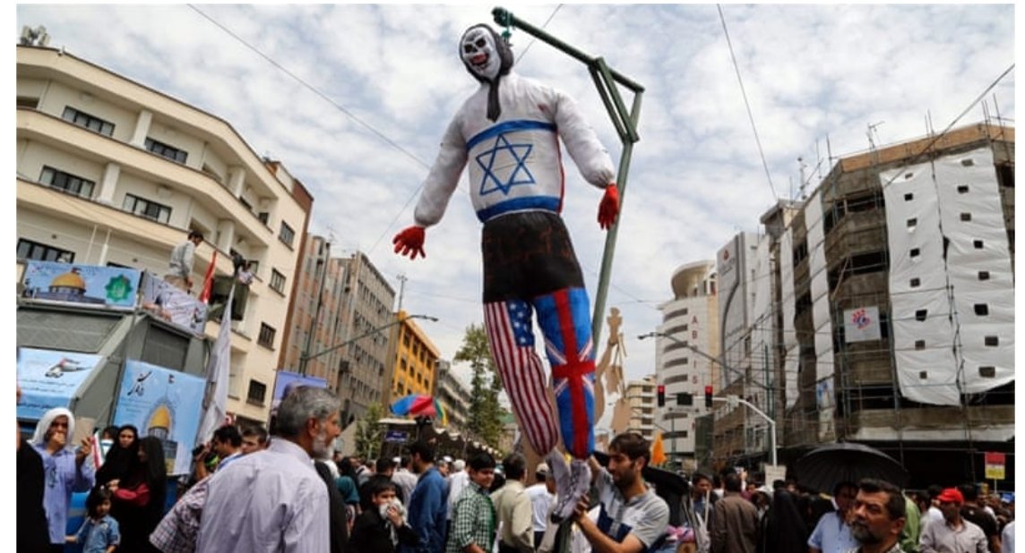 Canada is a safe backyard of mullah's terrorist regime. 
They do moneylaundry,  smuggling,.... 
Every year, they run Islamic caravan in Yonge street &amp; support hizballah, moslem brotherhood,  hothy, ....!
The end of Ramadan is close &amp; Ghods day to wish for Israel elimination! 😔