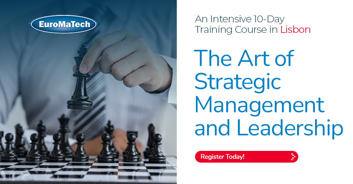 The Art of Strategic Management and Leadership Enroll now! euromatech.com/seminars/the-a… #euromatech #training #trainingcourse #strategicmanagement #leadership #leadershiptraining #managementtraining #strategicthinking #artofleadership