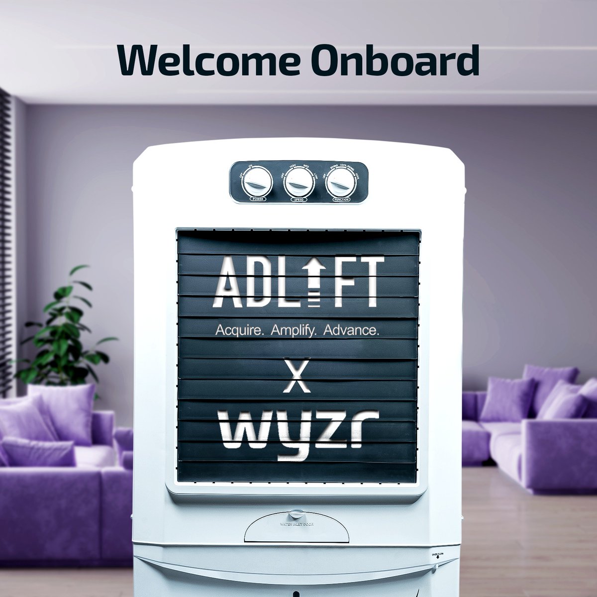 We are excited to onboard Wyzr, a fresh consumer electronics brand by Reliance Retail! Wyzr believes everyone deserves access to high-quality electronic goods that enhance their lives, and the brand is here to make that a reality for all.

#AdLift #ClientOnboarding