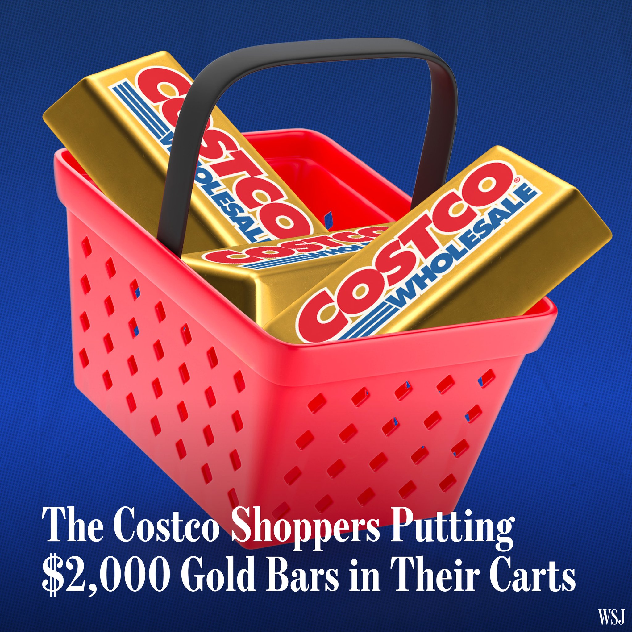 The Wall Street Journal on X: The gold rush in aisle four: Costco shoppers  stock up on precious metals along with their groceries    / X