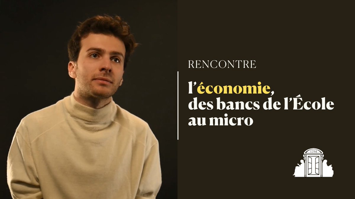 #VendrediLecture 🎙️ Étudiant au département d'économie de l'ENS @psl_univ, Wessim Jouini s’intéresse à la #macroéconomie internationale. Il nous raconte la création de son #podcast intitulé 'Take Off' consacré au développement des Suds. 👇 psl.pulse.ly/ucccngjtsb