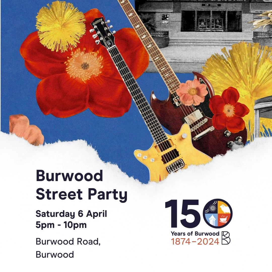 Experience 150 years of Burwood's legacy! 🎉 

From diverse drumming cultures to captivating performances, our streets will pulsate with energy. 

Click on the link in the bio for all the details. 

 #Burwood150