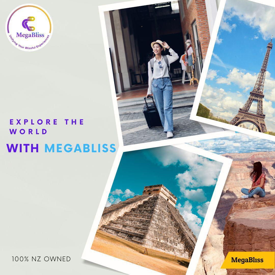 Ready to conquer the world? MegaBliss is your ultimate travel companion, offering seamless hotel and restaurant reservations, alongside an array of diverse packages tailored just for you. 🌍✨ #MegaBliss #TravelCompanion #AdventureAwaits #SeamlessExperience