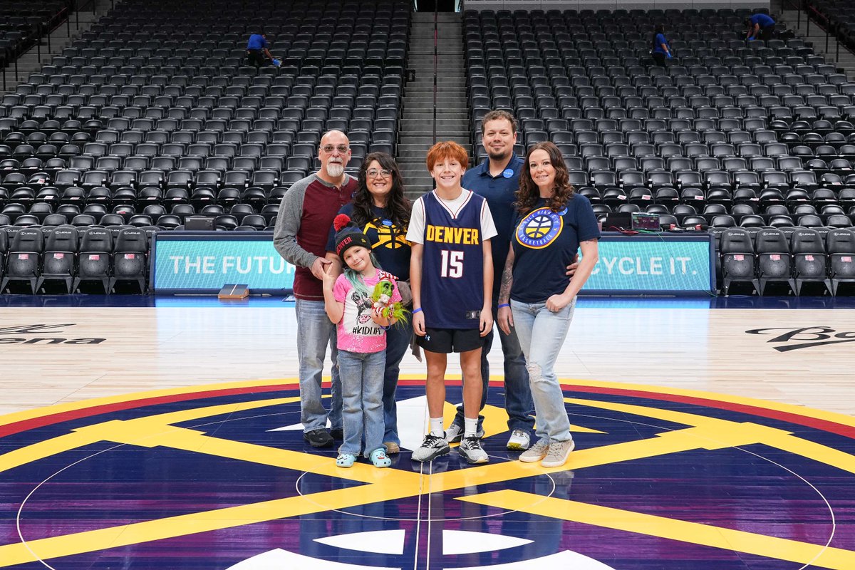 Congrats to our Denver Nuggets for an outstanding win over the Cav's! Jeagun is a Nuggets fan and they helped grant his wish. Huge thanks to the @nuggets, @KS_Charities , @BrownPalace and everyone who helped! cbsnews.com/colorado/news/… @cbs4local