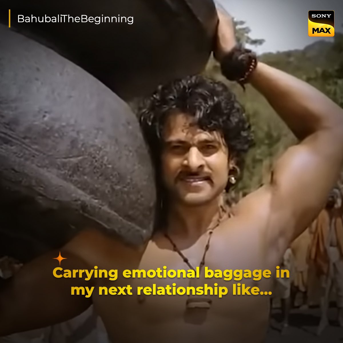 It’s not baggage, it’s a gift!​​ #DeewanaBanaDe #BahubaliTheBeginning #Movies #Cinema #Bollywood