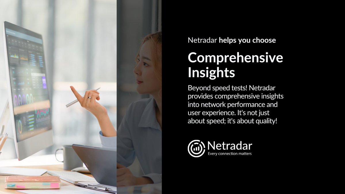 Seeking comprehensive #insights to enhance #networkperformance? Explore how #Netradar helps you choose the best solution tailored for #mobile operators and #telecoms regulators! Register free to our #webinar on April 18th to experience live our solution: Netradar.com/webinar