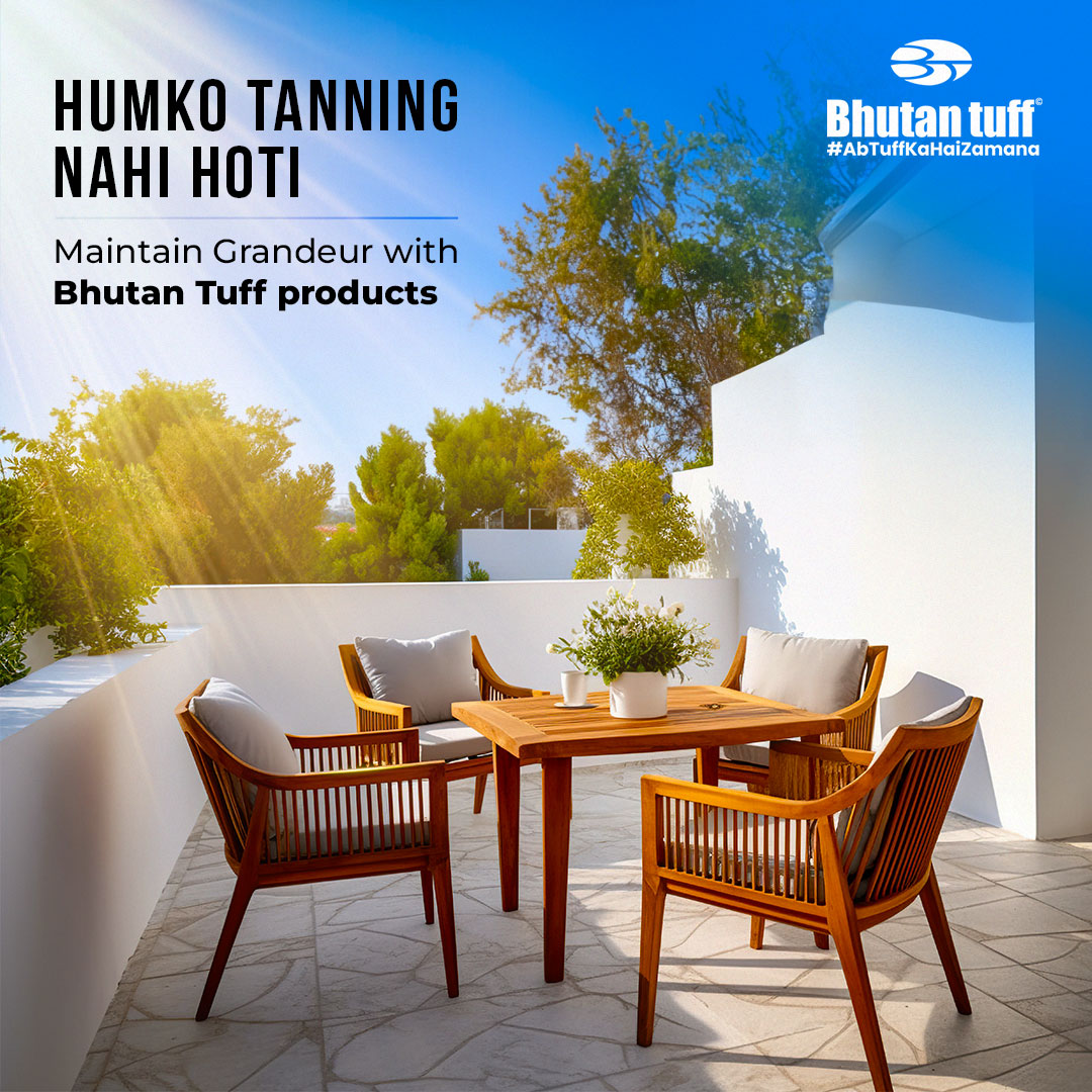 Experience longlasting elegance with Bhutan Tuff products, impervious to stains and tanning. Maintain your space's grandeur effortlessly with our durable solutions. Say goodbye to worries about maintenance – Bhutan Tuff products keep your surfaces flawless.
#abtuffkahaizamana