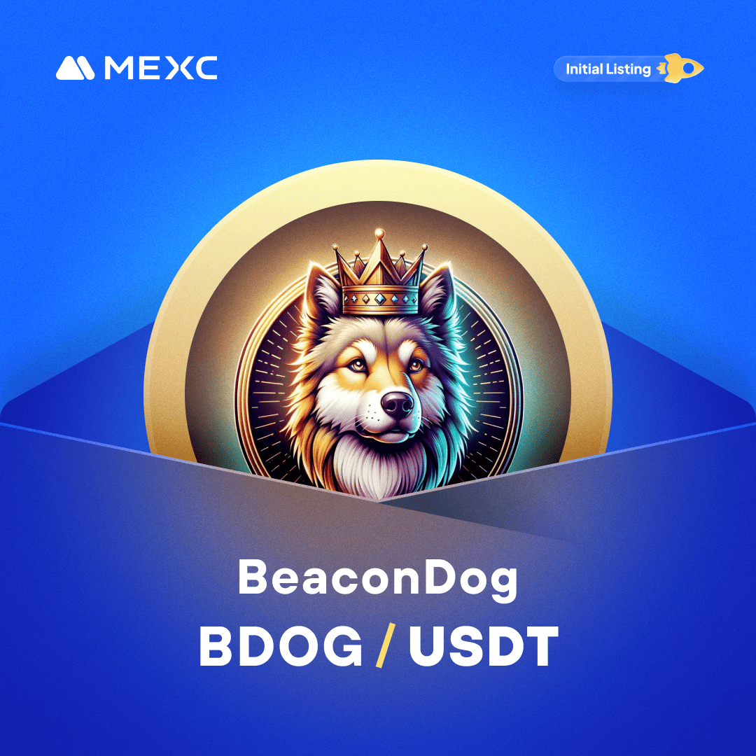 MEXC's tweet photo. We're thrilled to announce that the @BeaconDogCoin Kickstarter has concluded and $BDOG will be listed on #MEXC!

🔹Deposit: Opened
🔹BDOG/USDT Trading in the Innovation Zone: 2024-04-05 08:00 (UTC)

Details: https://t.co/dfiyeP6ofQ https://t.co/GonWwMiOue