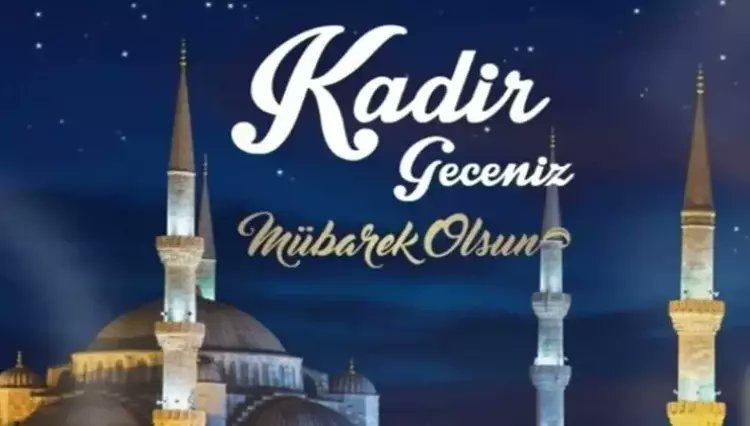 Cumanız ve Kadir Geceniz Mübarek olsun. Dualarınız kabul olsun inşallah. #KadirGecesi