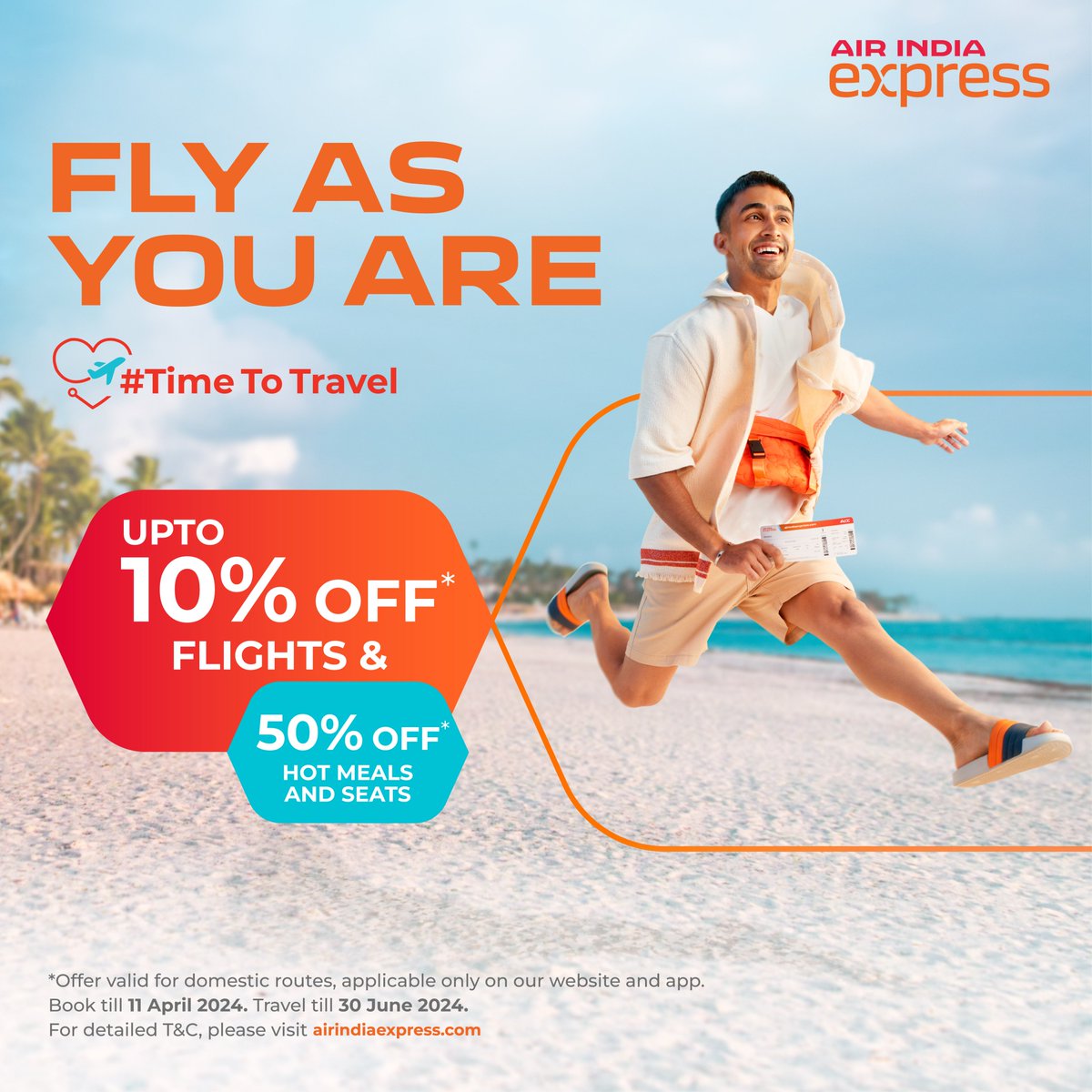 Never a better time to plan your travel than now. ✈️ Get up to 10% off domestic flights, 50% off meals and seats and up to 8% NeuCoins on flights booked on our website and app. #FlyAsYouAre and enjoy plush comfy seats, delicious Gourmair hot meals and a host of benefits. Book now
