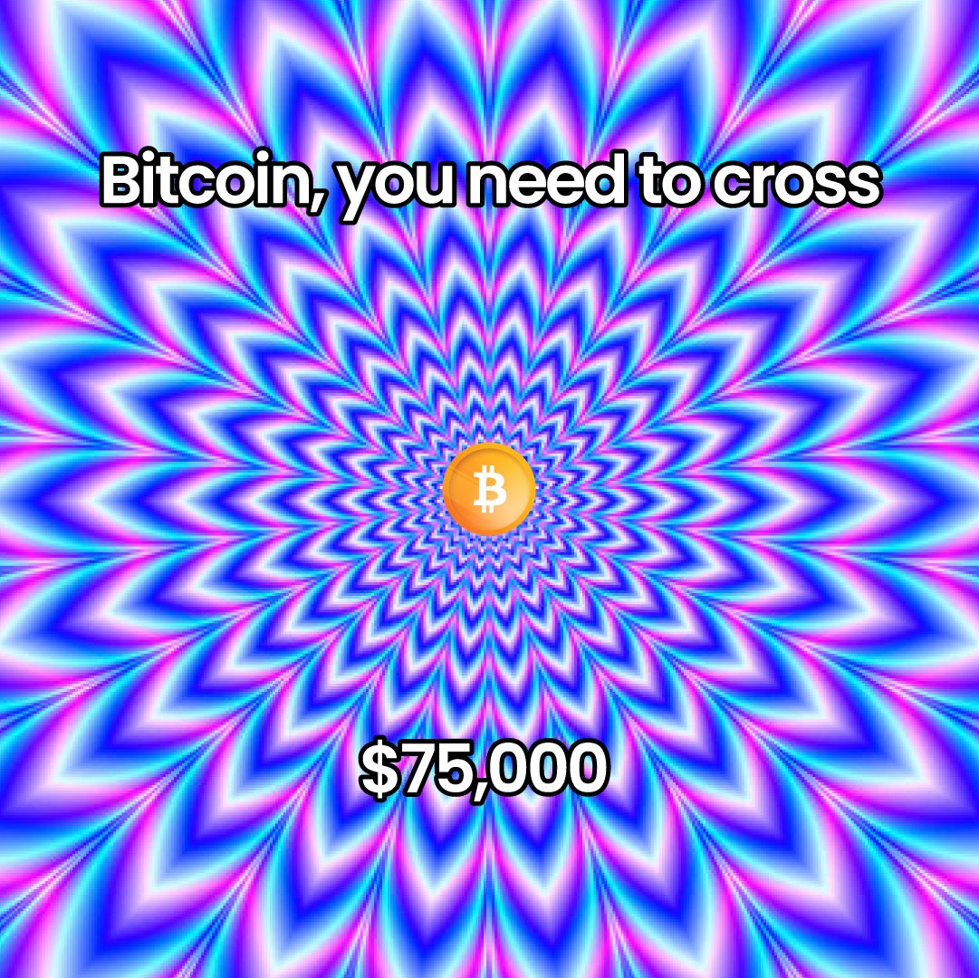 Admin doing tricks on #Bitcoin😁 Drop a '🌀' if you want it to happen too