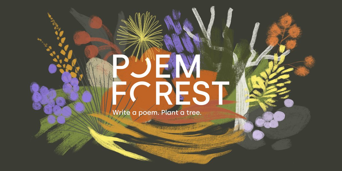 Write a poem, plant a tree! The POEM FOREST Prize opens again on 21 March. This competition plants a tree for every poem received from young people. For 2024, @RedRoomPoetry is calling for young people's nature poems: vist.ly/vtzp