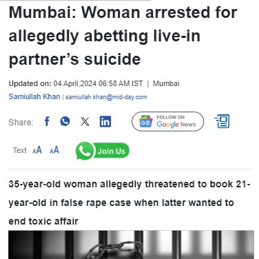 She is 35, and he was just 21.

She was threatening him to register a #falsecase of rape against him after their breakup.