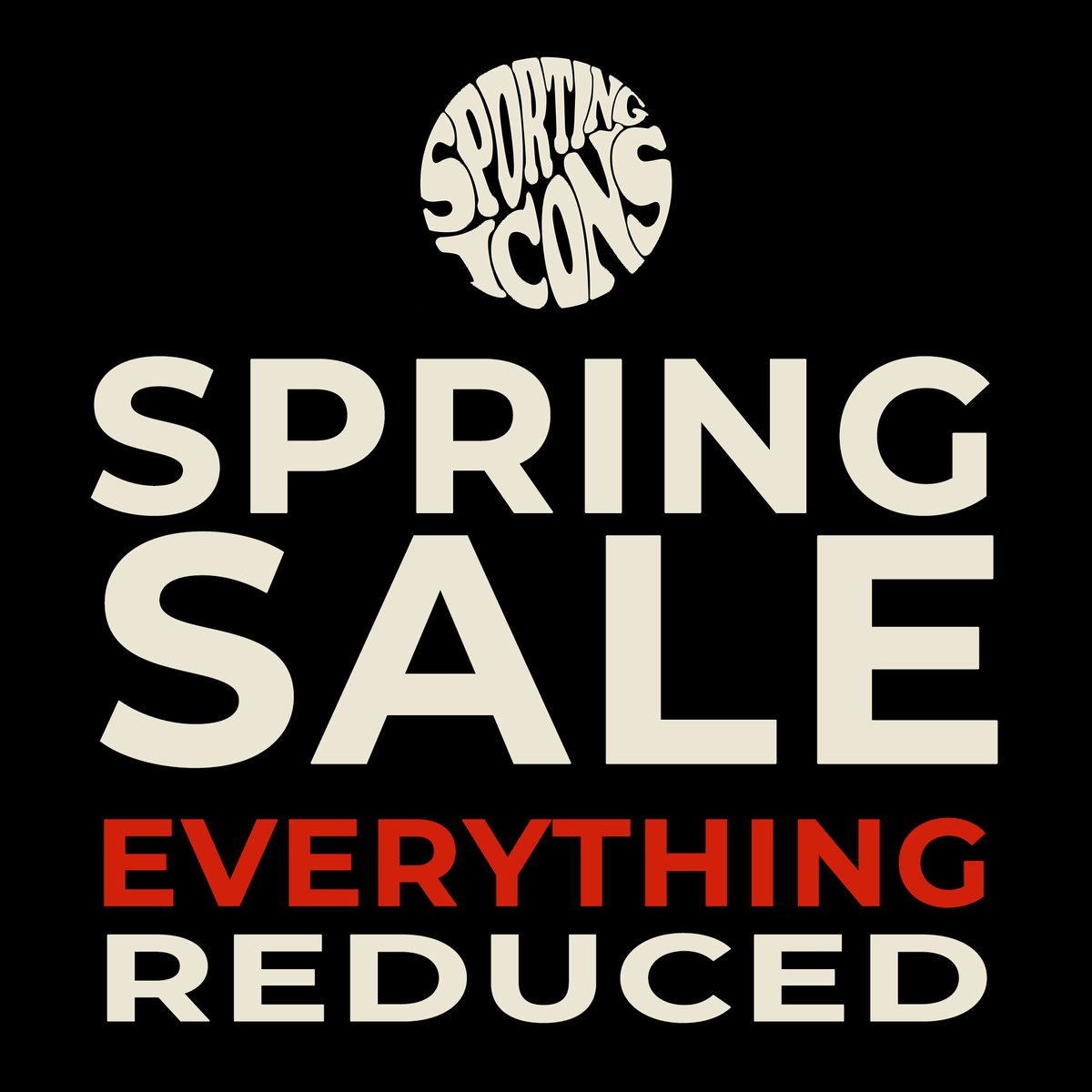 Our Spring Sale is now live... 🔥Everything Reduced 🔥Save Up To 80% sportingicons.co.uk/collections/all #NUFC #SAFC #MUFC #MCFC #AFC #AVFC #MFC #LFC #EFC #AVFC #LUFC #CFC #WHUFC