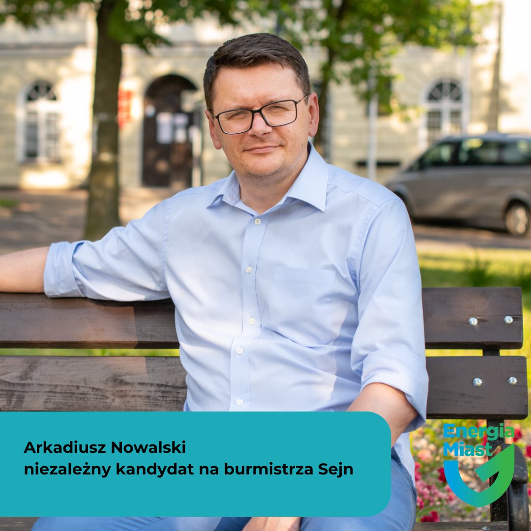 SEJNY!
Wybitna postać Arkadiusz Nowalski - Burmistrz Miasta Sejny, startuje na trzecią kadencję. Wszystkim mieszkańcom tego miasta polecamy go z całego serca, a wszystkich innych zachęcamy do przyjrzenia się jego działaniom, bo jest co podziwiać!