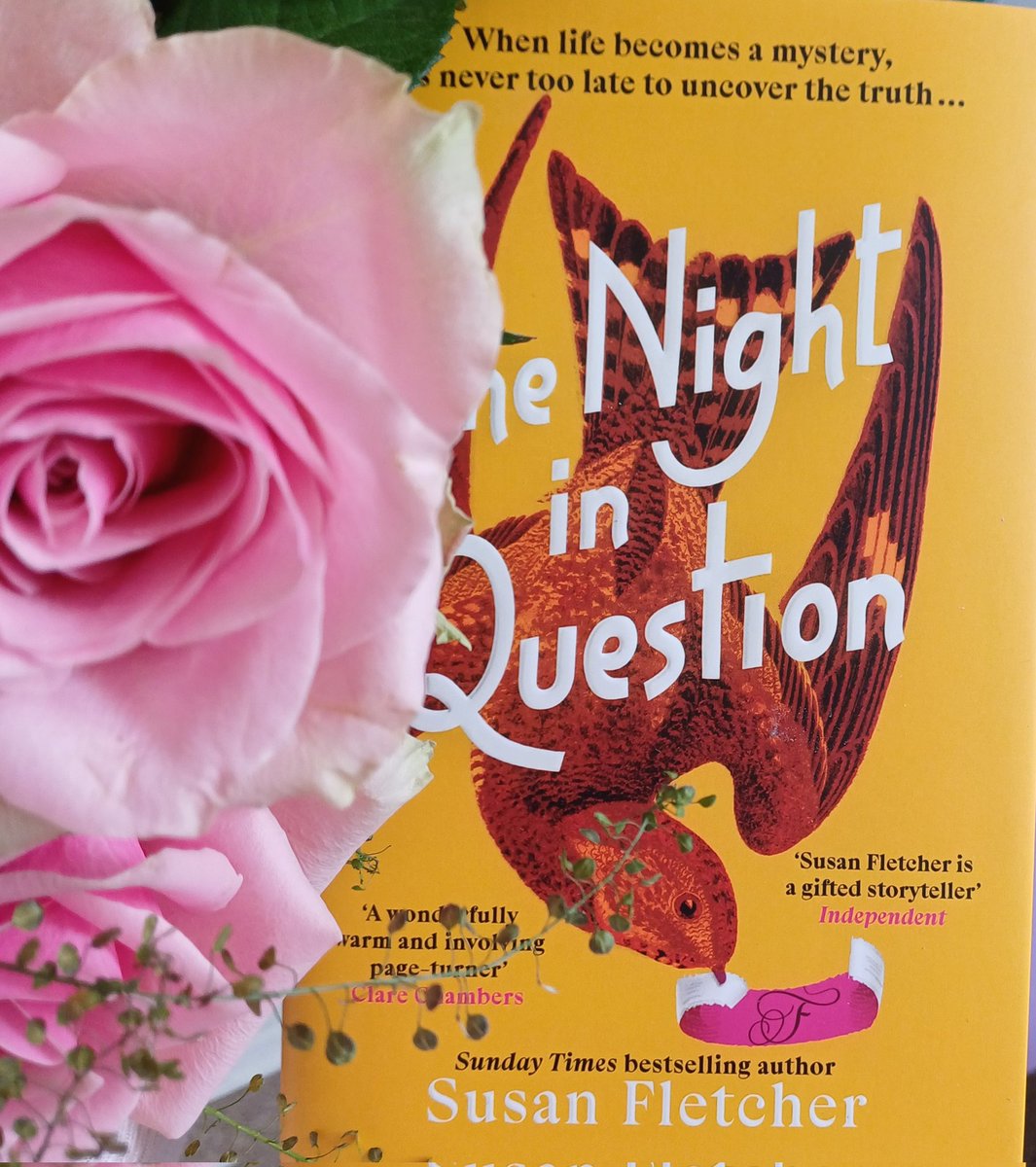 A reminder that if you pre-order #TheNightInQuestion with the wonderful @warwick_books (🌟), you'll be entered into a draw to win a big bouquet of roses!! 💐 xx All details here: warwickbooks.net/promotions 🩷💛 (Thank you xx)