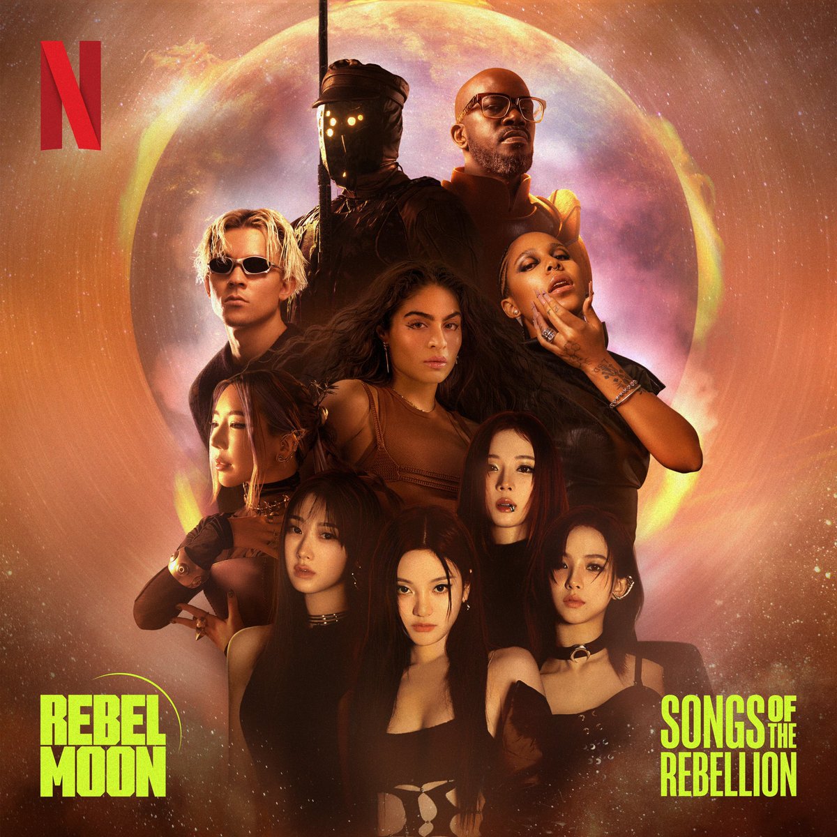 Rebel Moon: Songs of the Rebellion is out now. Rebel Moon Part Two: The Scargiver premieres April 19th. 🔗 netflixmusic.ffm.to/songsoftherebe… #Netflix #RebelMoon #OST #DieTrying @tokimonsta @rebelmoon @netflix
