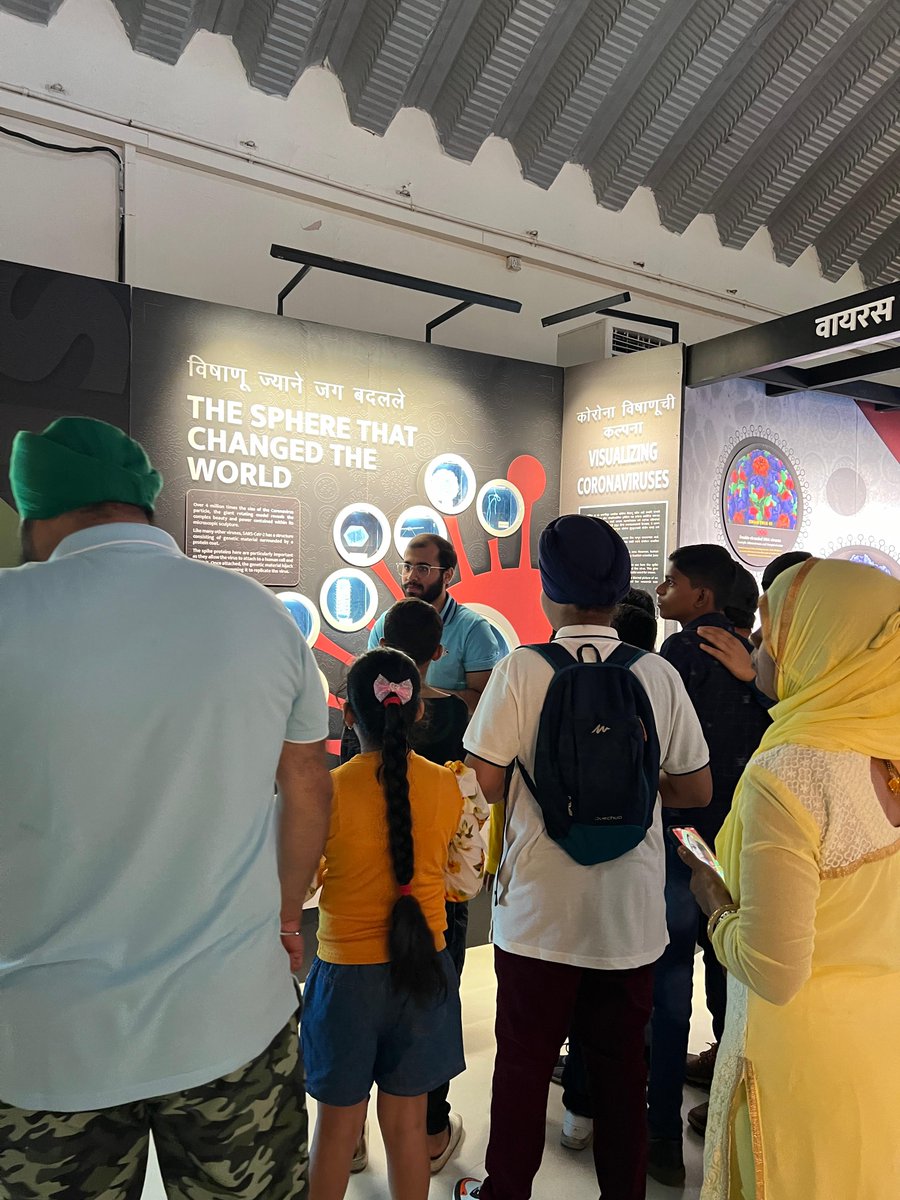 NSCMumbai's tweet photo. Visitors exploring the 'Vaccines: Injecting Hope' exhibition at Nehru Science Centre, Mumbai on 03.03.2024.
#VaccinesInjectingHope #nscmumbai #sciencemuseumlondon #WellcomeTrust #britishcouncilindia #icmrorgination https://t.co/oFkXLSJRDB