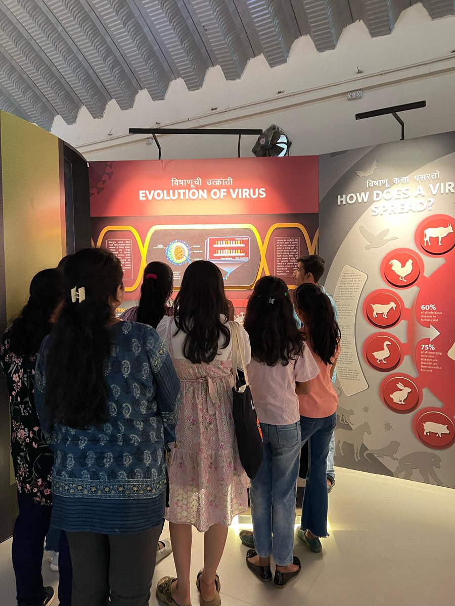 NSCMumbai's tweet photo. Visitors exploring the 'Vaccines: Injecting Hope' exhibition at Nehru Science Centre, Mumbai on 03.03.2024.
#VaccinesInjectingHope #nscmumbai #sciencemuseumlondon #WellcomeTrust #britishcouncilindia #icmrorgination https://t.co/oFkXLSJRDB