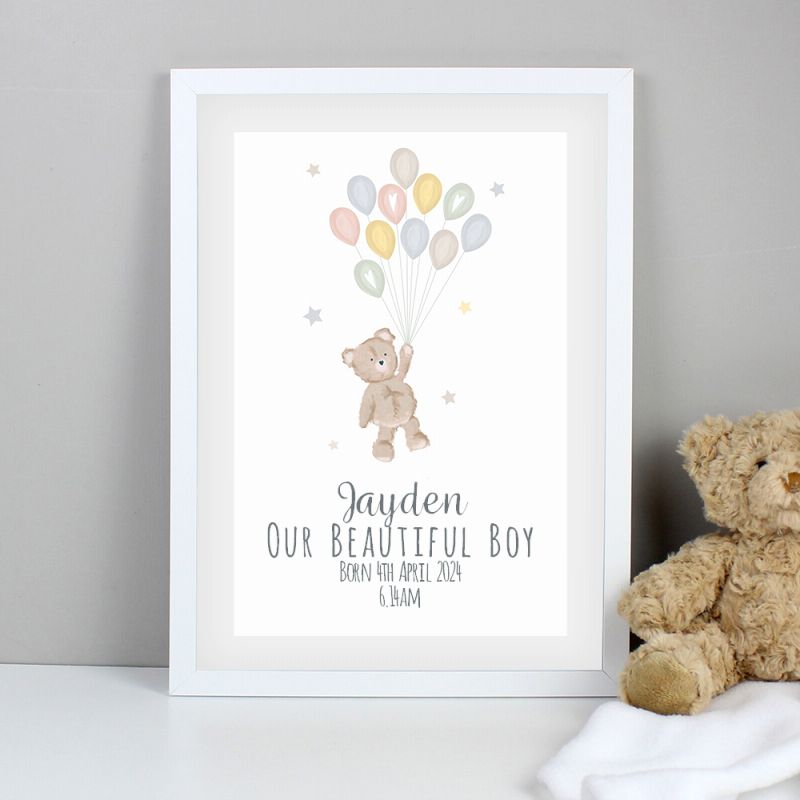 Another newbie & a pretty addition to a nursery, this A3 framed print will be personalised with a name & any words over 3 lines lilybluestore.com/products/perso…

#babygifts #newbaby #nurserydecor #mhhsbd #shopindie #earlybiz