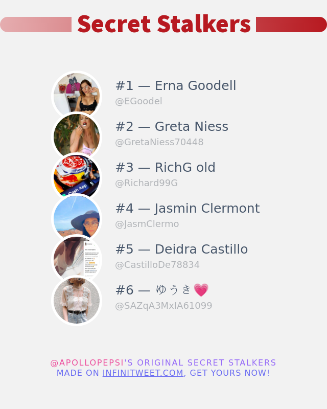 I just discovered who visited my Twitter profile!

infinitytweet.me/secret-stalkers

⠀