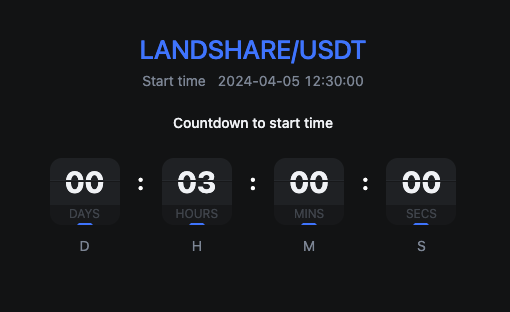 ⏰ Only 3 hours left! Get ready to trade $LAND on @MEXC_Official 💙 Ranked #11 on CMC and with nearly 4 million weekly visitors and $1 billion in daily trading volumes, #MEXC is a fantastic addition to our project. ⚡️ Trade link: mexc.com/exchange/LANDS…