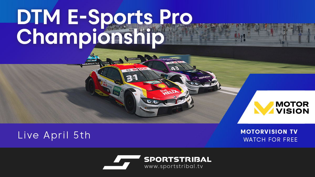Don't miss <a href="/DTM/">DTM</a> E-Sports Pro Championship LIVE today on Sportstribal 🎮🏎

go.sportstribal.tv/Motorvision

#DTM #esports