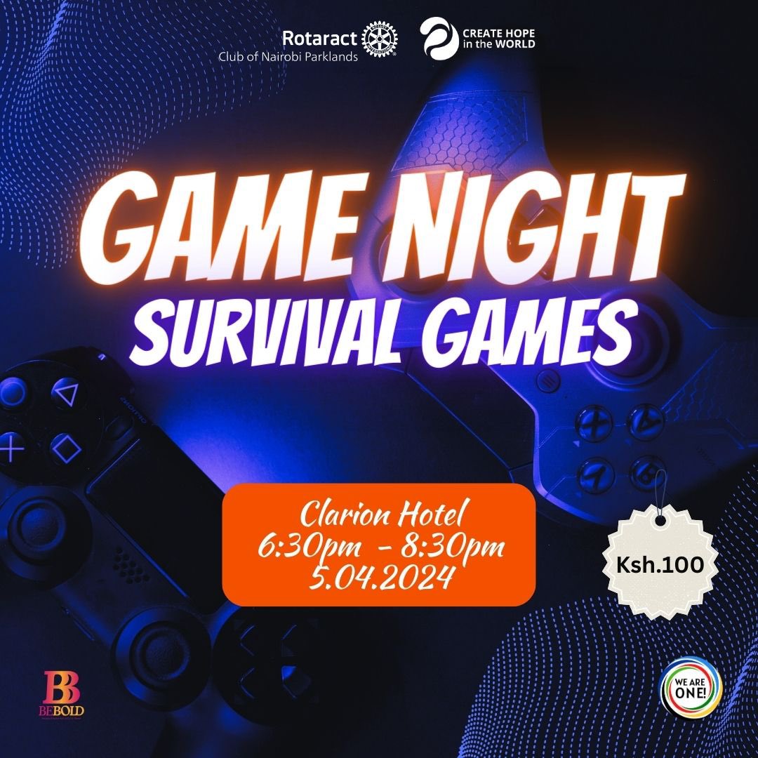 rcnparklands's tweet photo. Hey ya!

Today is game night! And it’s a Survival game that’s basically what life is but today…we will be playing it the physical way.

We want you to be part of this…

Tonight 
Venue:Clarion hotel 
Time:6:30 pm - 8:30 pm

👋 See ya! https://t.co/U4etIFMb4N