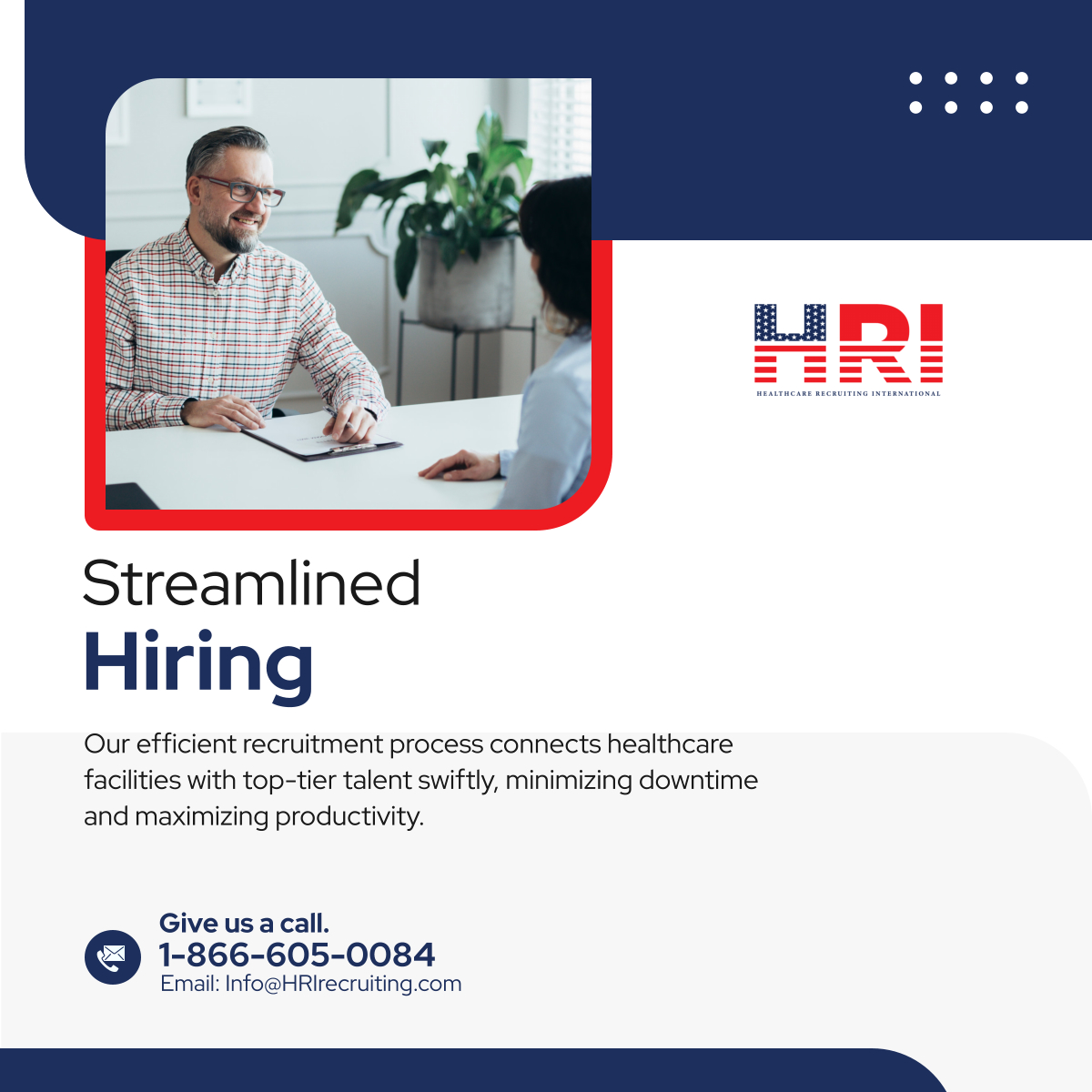 HealthcareRI's tweet image. Say goodbye to lengthy hiring processes. Experience the efficiency of our streamlined recruitment process and secure the skilled professionals your facility needs. 

#Recruitment #FastProcess #HealthcareStaffing