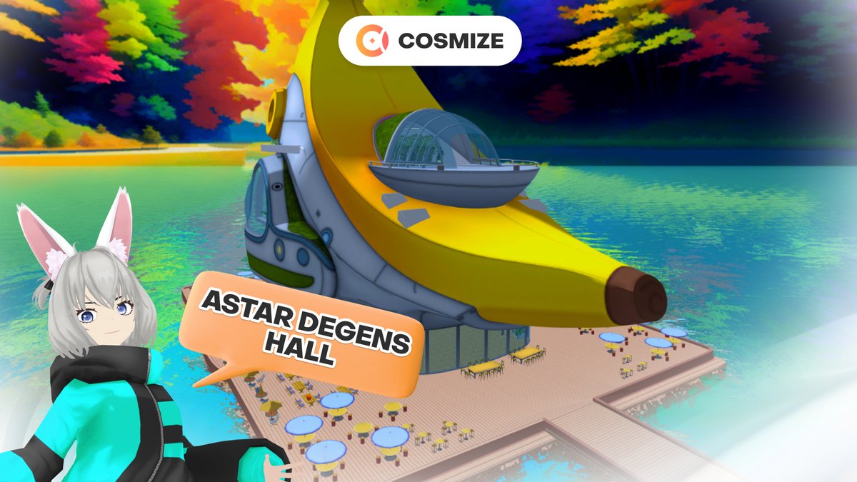 Cool hubs in COSMIZE! 🏙✨