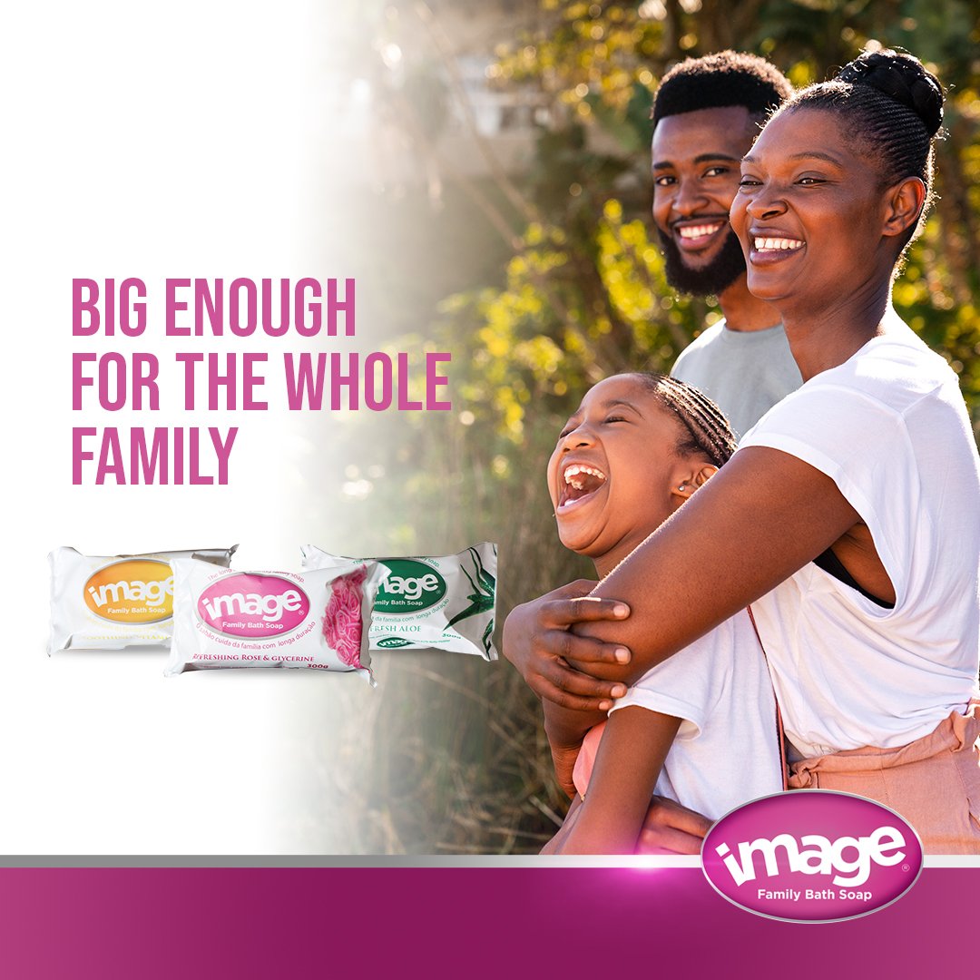 Image Soap is the right size for the whole family. Weighing a solid 300g Image Soap keeps your family feeling clean and refreshed. #image #urlsince1935