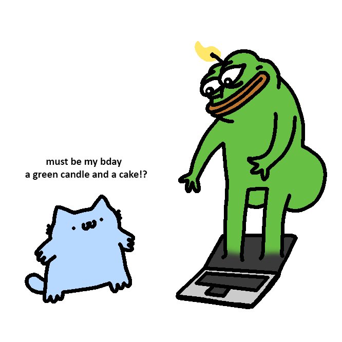 pepetoshi's tweet photo. is a good day to have a good day.

🐸 https://t.co/3NGVnb5FFq