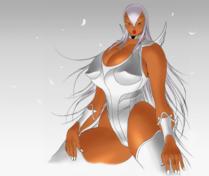 当たると痛そうな胸アーマー。
Chest armor that looks painful when it hits. 