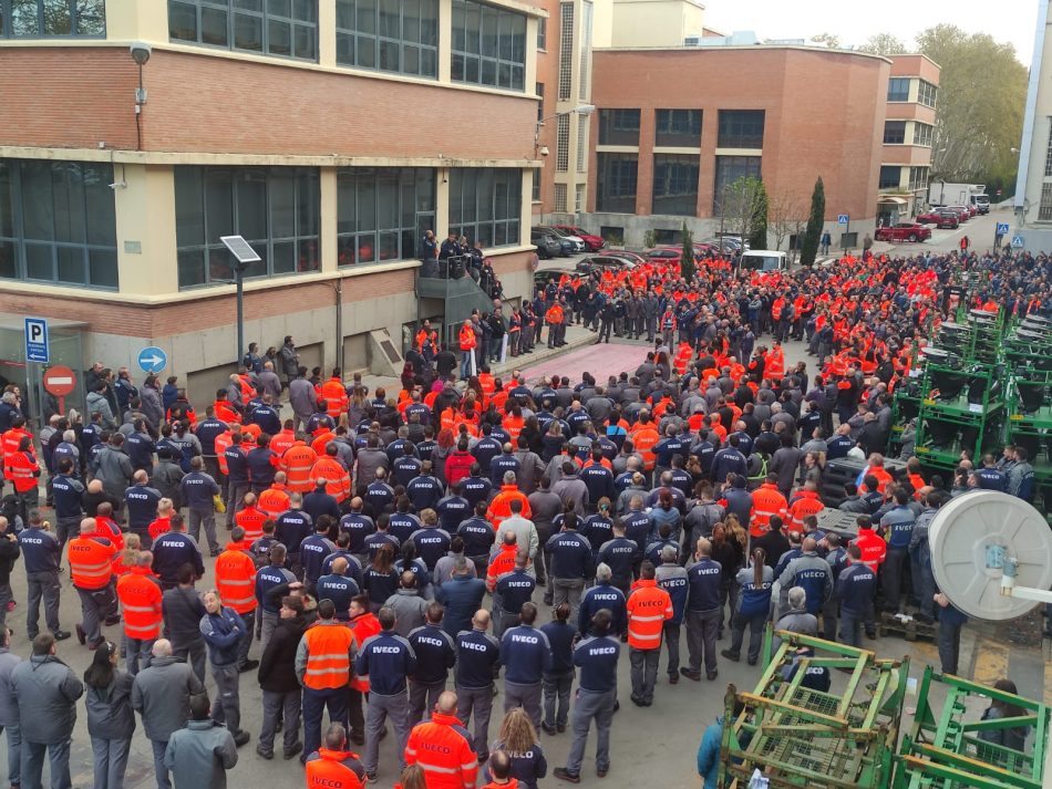 IVECO EN HUELGA Comité unido en lucha por un convenio justo -Las negociaciones están paralizadas ante la última propuesta de la empresa considerada de irrisoria por parte del Comité de Empresa de Iveco Madrid, que representan a unas 3.000 personas trabajadoras aproximadamente