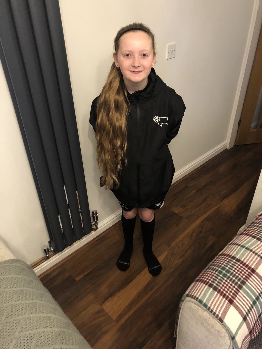 Ready for the tournament for Derby County at Sheffield Uni . Cmon the Rams ⚽️