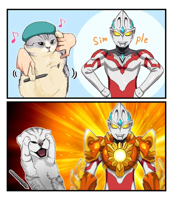 お絵描きマンに優しいウルトラマン!…?#ウルトラマンアーク 