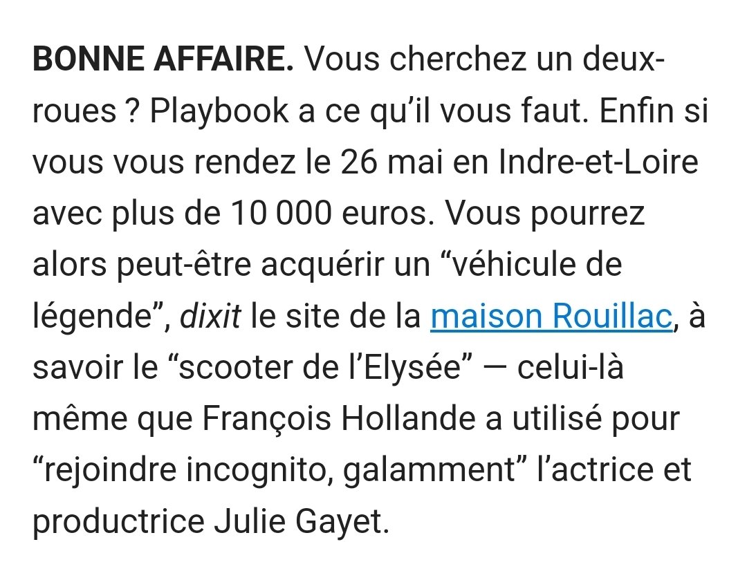 Vu dans @politico. 🛵