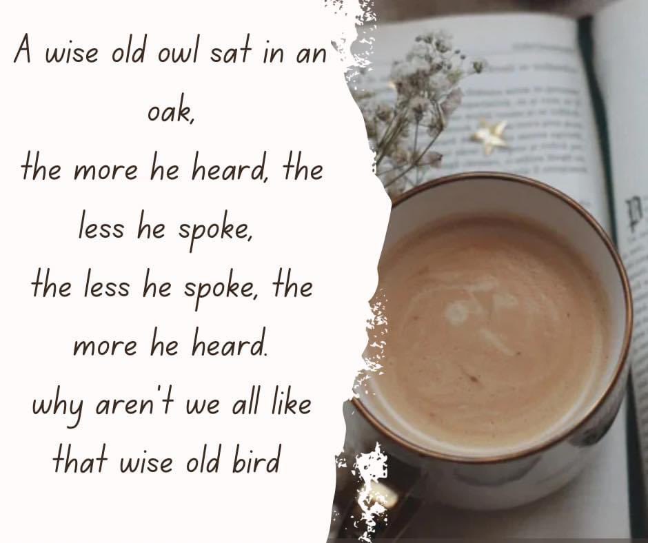 Have we all taken as much time as we should to truly listen this week? 👇