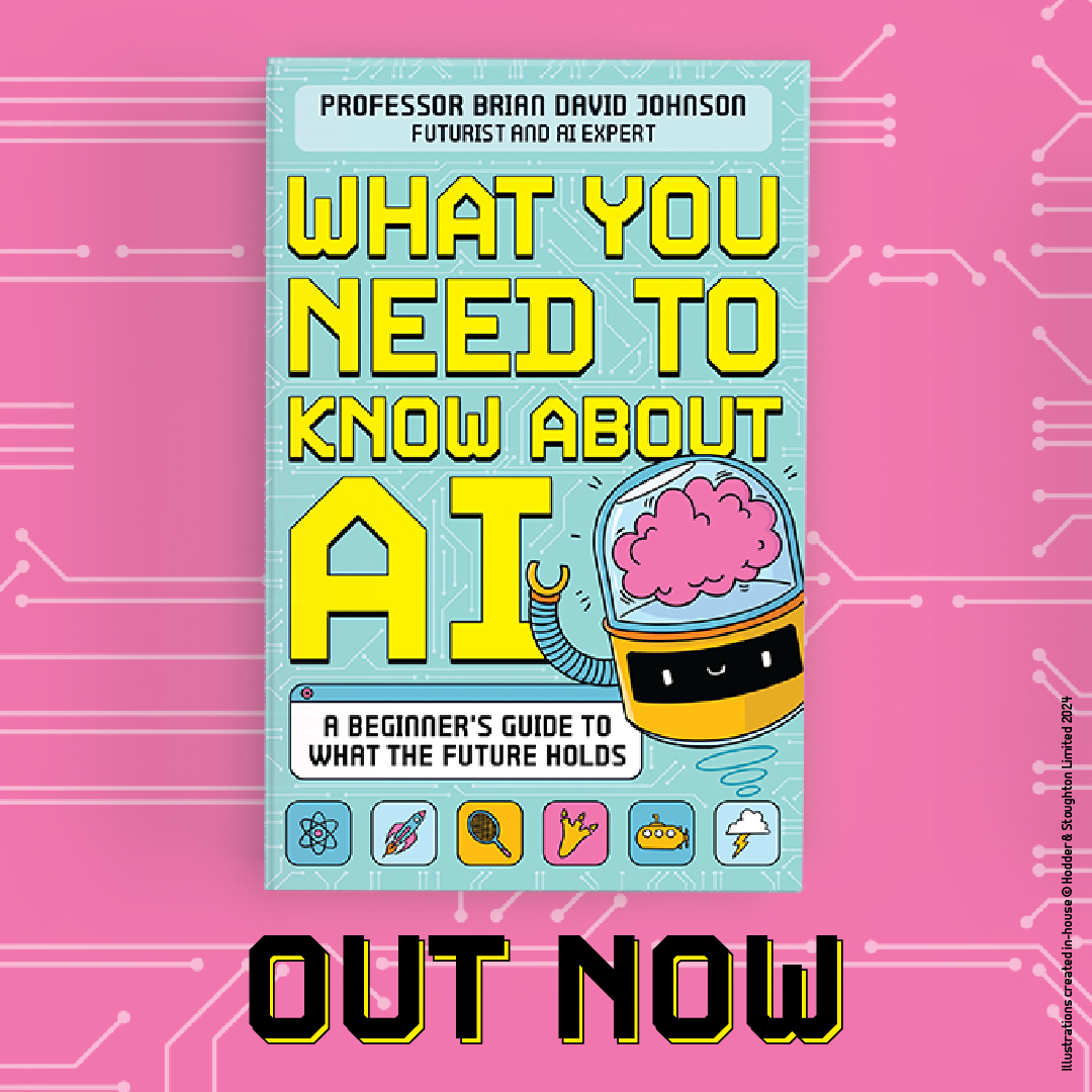 Whether you’re intrigued or confused, AI is here to stay. Bust the myths and look to the future with this ultimate beginner’s guide to Artificial Intelligence from AI expert, Brian Johnson! For curious kids aged 7+ #AI #WhatYouNeedToKnowAboutAI @BDJFuturist