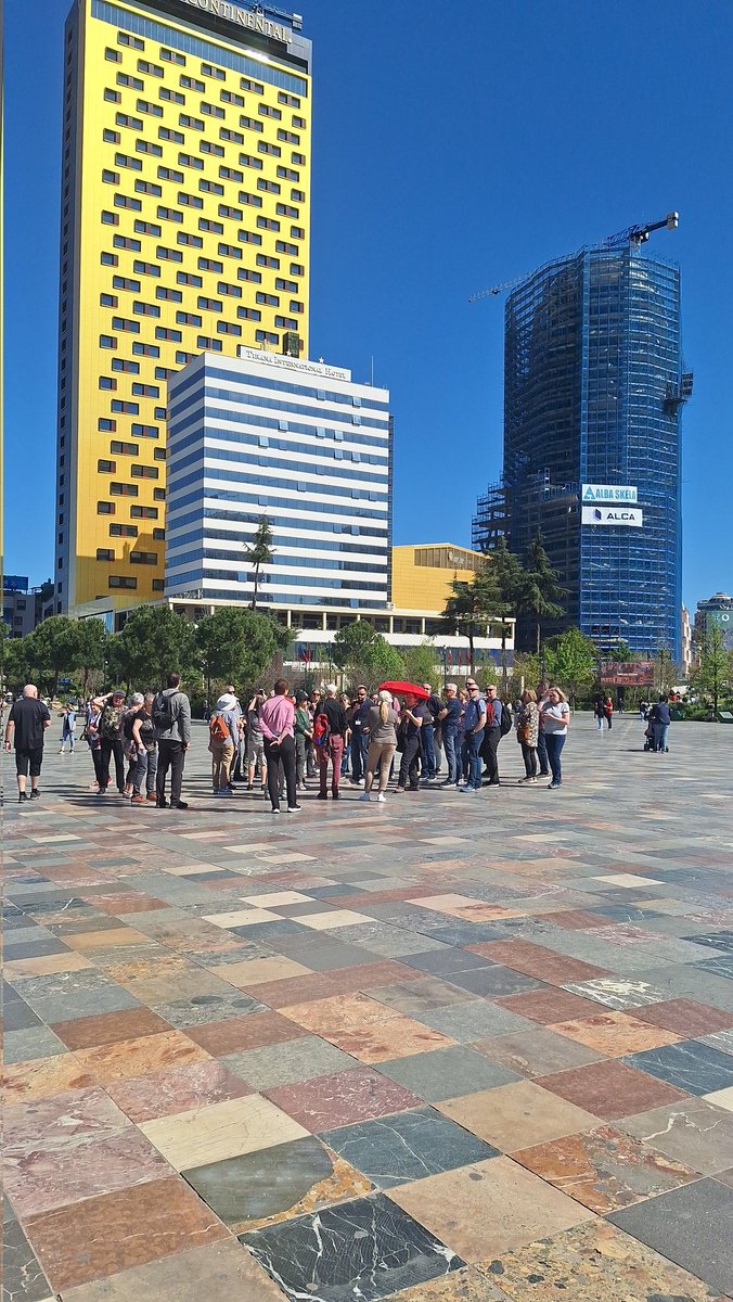 Tourists in #Tirana #Albania @VisitTirana