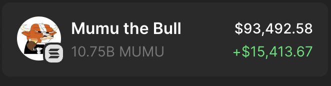 Giving away $2000 in $MUMU 🐂

Follow me &amp; @Lucianxbt 🔔

RT &amp; Drop your $SOL wallets👇

24 hours only  ~ good luck 👍🏻