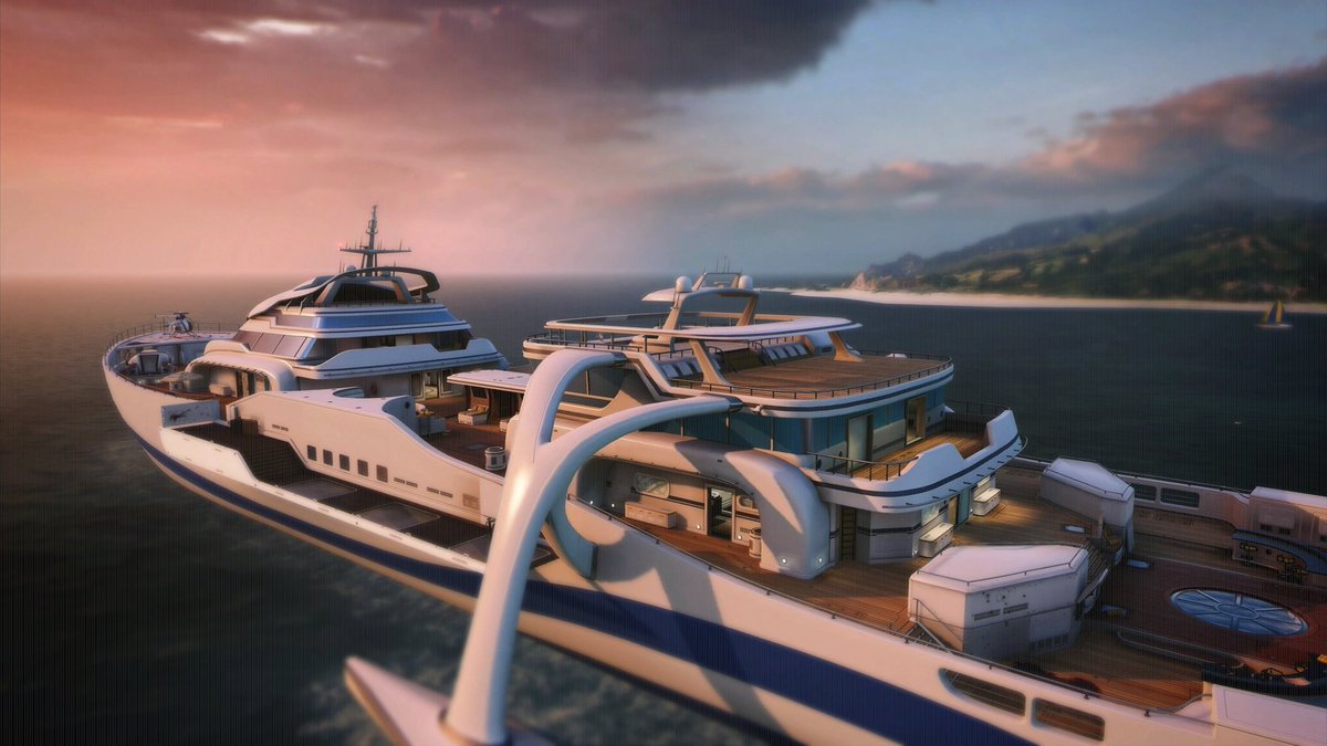 BREAKING: A yoga session was spotted occurring on a billionaires Yacht